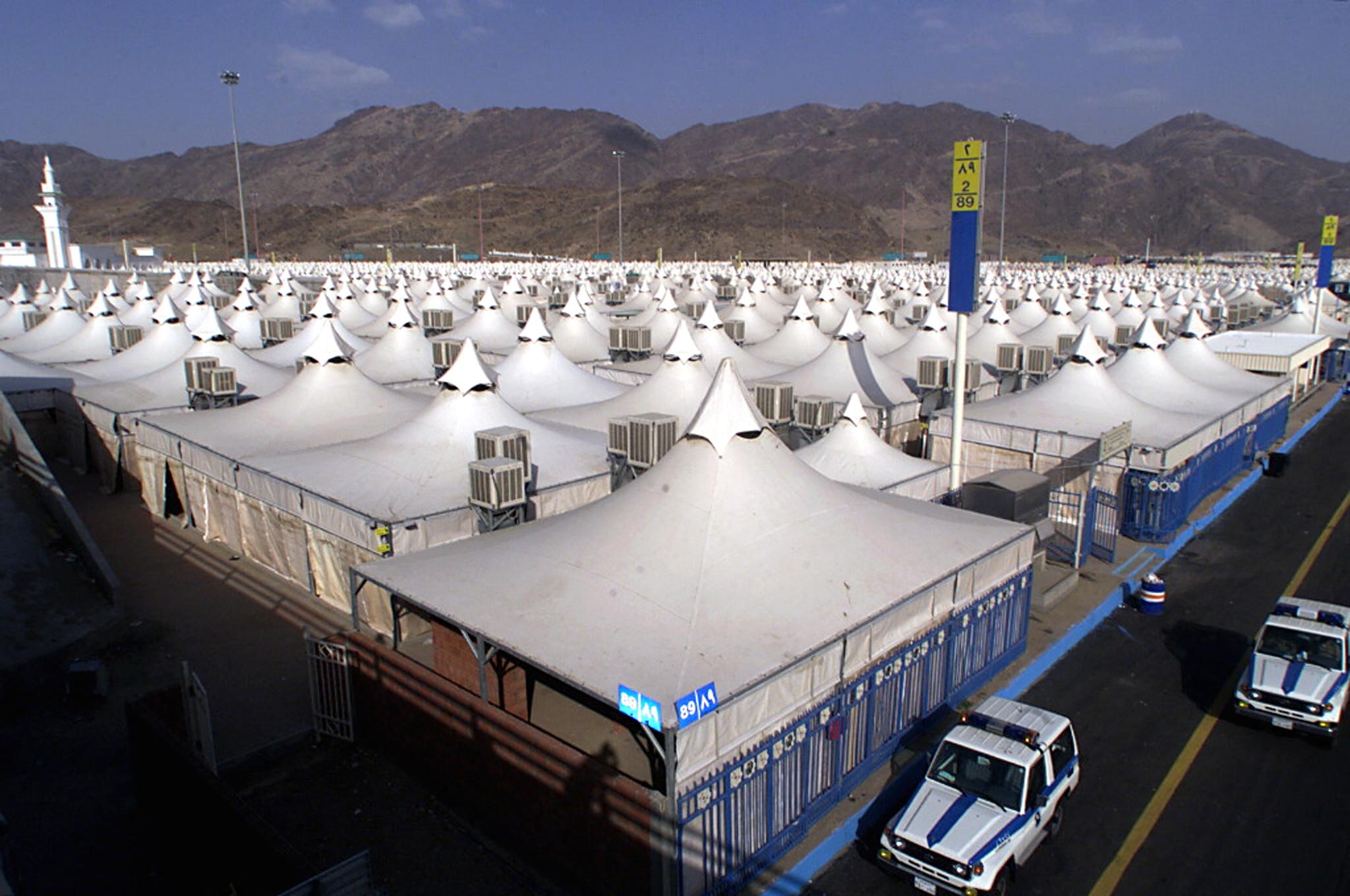 hajj tent